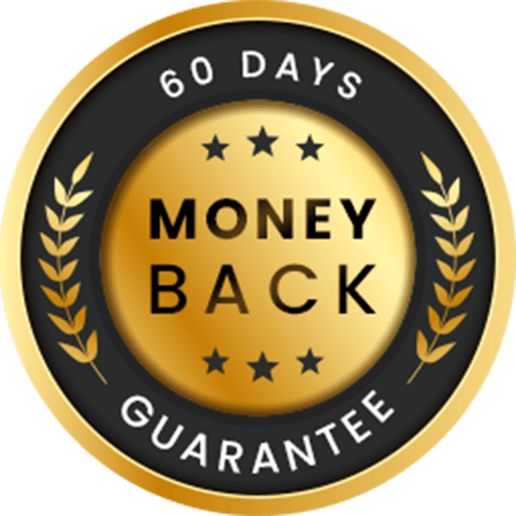 VitalFlow 60 Days Money Back Guarantee Badge